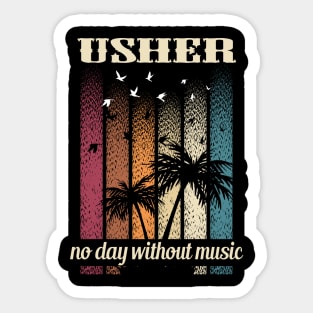 TERRENCE RAYMOND IV USHER BAND Sticker